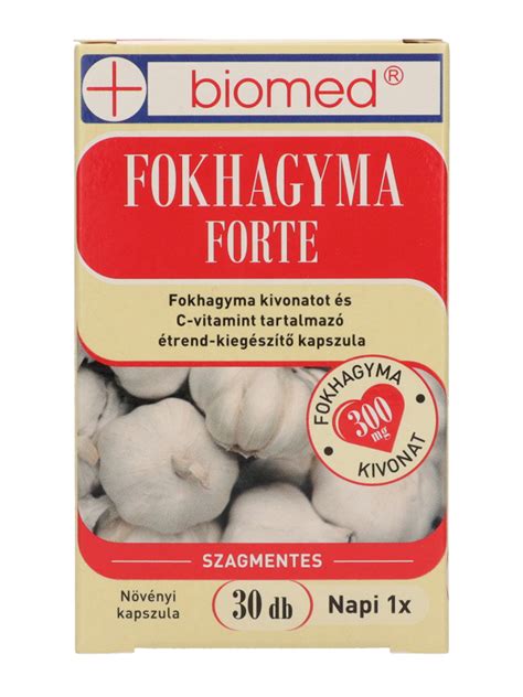 Biomed Fokhagyma Forte Kapszula 30 Db