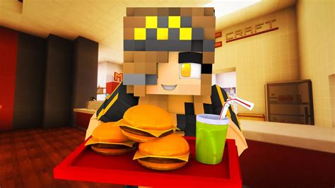 Minecraft McDonalds - FUNNEH ALMOST GETS US FIRED!? (Minecraft Roleplay ...