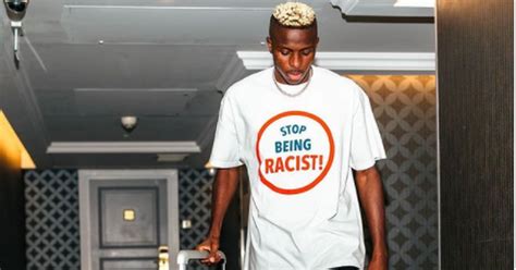 Victor Osimhen sends strong message about racism with his outfit on ...