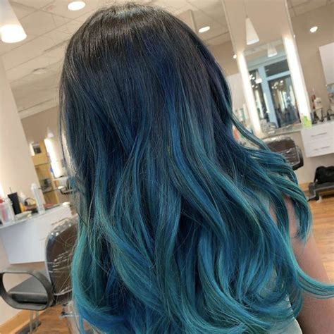 37 Blue Ombré Hair Color Ideas to Try