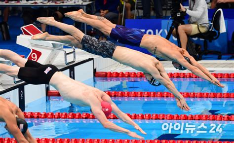 올림픽포토 황선우 한국 수영의 희망 네이트 스포츠