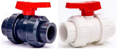 High Quality Plastic Female Thread Ball Valve Upvc Double Union Bspt