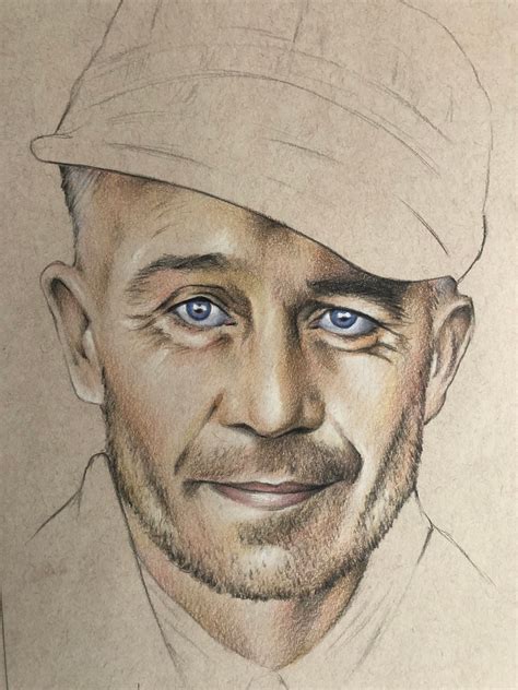 Ed Gein Crayon Original Dessin Fan Art A Etsy France