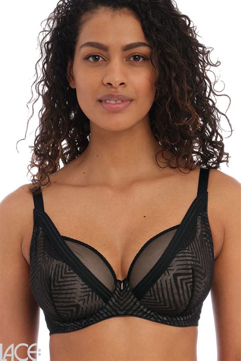 Freya Lingerie Tailored Decollet Beha E J Cup Black Lace Lingerie Nl