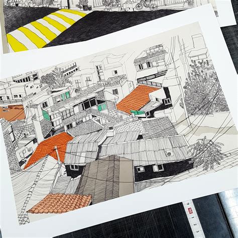 Seoul Drawing On Behance