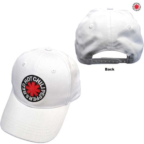 Red Hot Chili Peppers レッドホットチリペッパーズ CLASSIC ASTERISK キャップ ホワイト キャップ バンドTシャツの