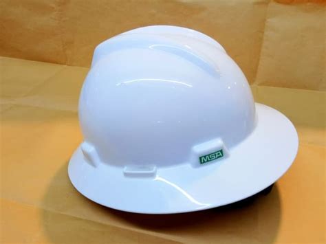 Jual Helm Safety Safety Helmet Msa V Gard Full Brim Original