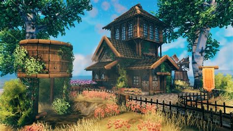 Small Medieval Plains House Valheim Build