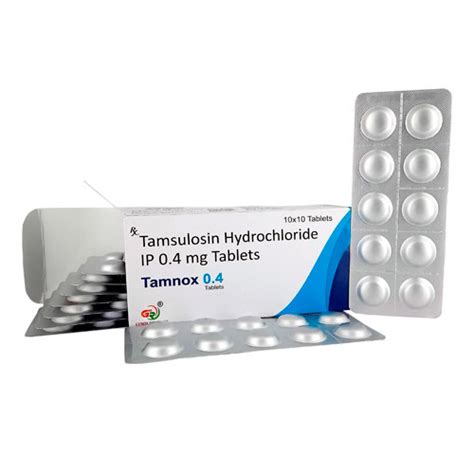 Tamsulosin 0 4mg Tablets Mcbrex Lifesciences