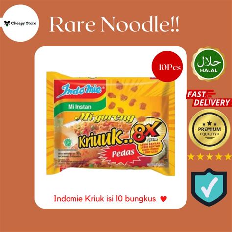 Jual Bks Indomie Mi Goreng Kriuk Kriuuk X Gram Pedas Shopee