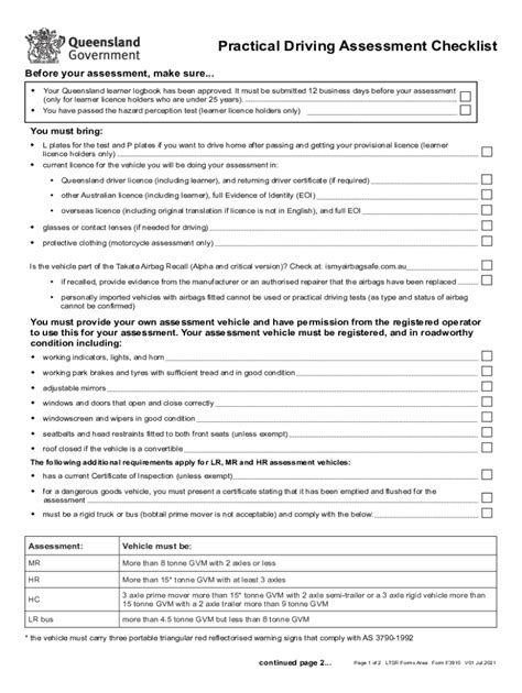 Dochub Fill And Sign Pdf Form34477driving Test Checklist Pdf Fill Out