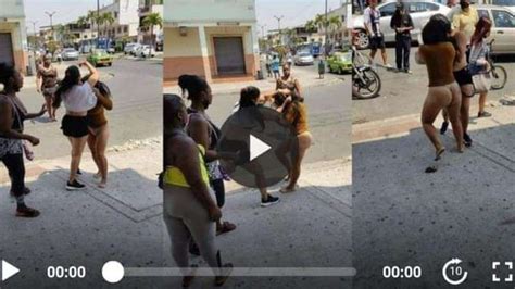 INCREIBLE 2 Mujeres Peleando Por Un Hombre Hasta Quedar Sin Rropa Que