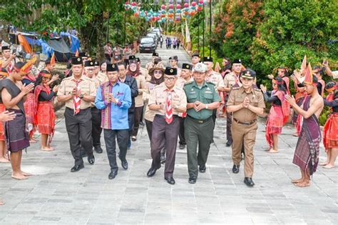 Pemkab Kemah Kaldera Toba Ke Kwartir Daerah Gerakan Pramuka Sumut