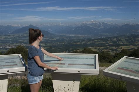 Table Dorientation Et Point De Vue Le Sal Ve C T Mont Blanc