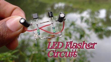 Police Light Flasher Circuit With BC 547 YouTube