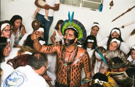 Entidade Indigena Da Umbanda - Associação Espírita União da Umbanda realiza culto com tribo indígena ...
