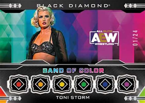 2024 Upper Deck Black Diamond AEW Checklist, Box Info, Details