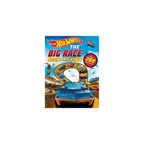 Hot Wheels The Big Race Seek And Find 100 Ubuy India