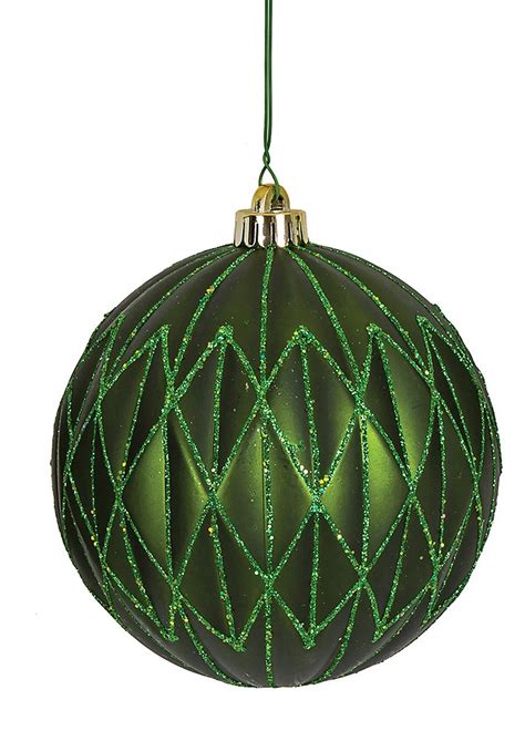 Earthflora Christmas Tree Ornaments And Trimmings 6 Inch Matte