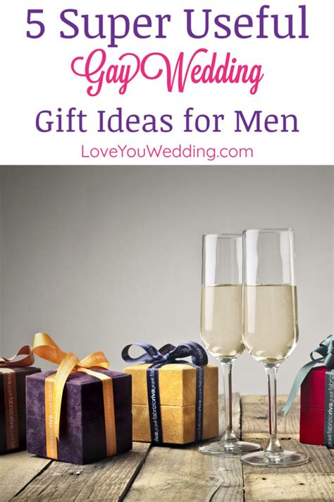 Fantastic Gay Wedding Gift Ideas For Two Grooms