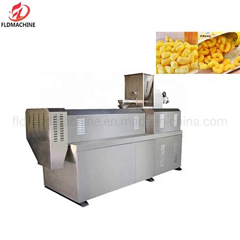 Puff Corn Snack Production Line Puffed Core Filling Food Machine