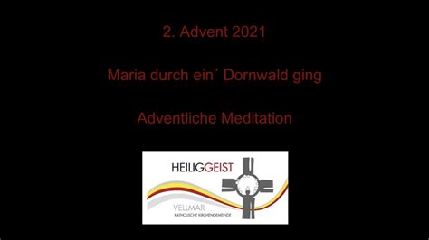 Impuls 2 Advent 2021 YouTube