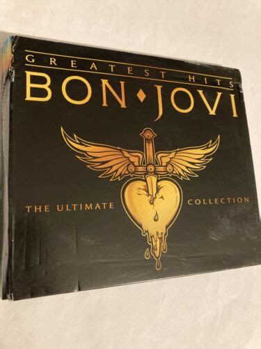 Bon Jovi Greatest Hits 2cd The Ultimate Collection Discs Like New Eb7