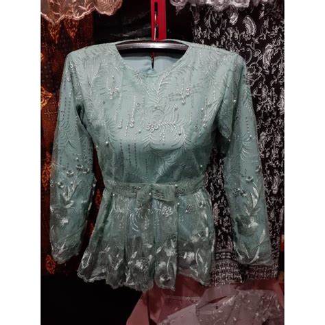 Jual TERMURAH SET KEBAYA LESTI MUTIARA Atasan Rok KEBAYA PITA