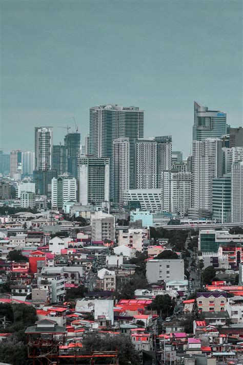 Aerial View of Buildings and Sky · Free Stock Photo