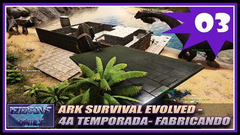 DE VUELTA AL ARK SURVIVAL EVOLVED FABRICANDO ARMAS Y CONTINUANDO BASE