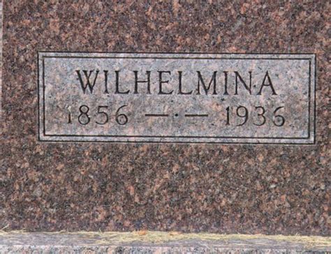 Wilhelmina Dorothee Ahrens Schulz 1856 1936 Memorial Find A Grave