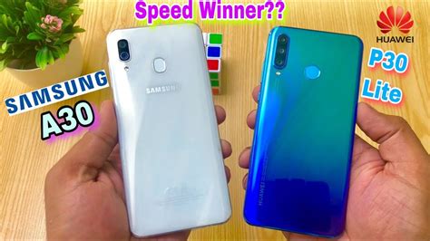 Huawei P Lite Vs Samsung Galaxy A Speed Test Performance Youtube