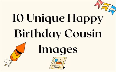 10 Unique Happy Birthday Cousin Images | I-Wish-You