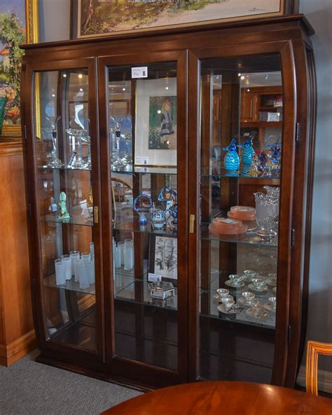 Glass Display Cabinet | New England Home Furniture Consignment