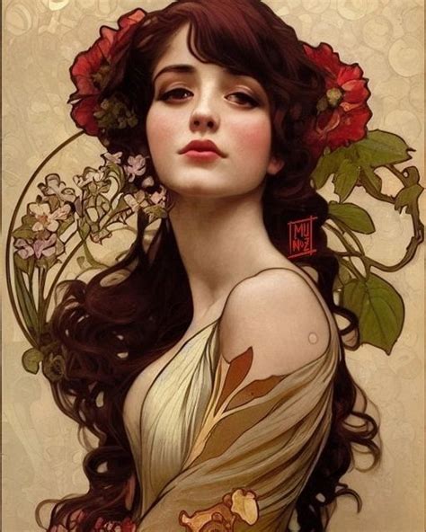 Pin By Alessandra B On Bellezza Art Nouveau Illustration Art Nouveau Poster Art Nouveau Mucha