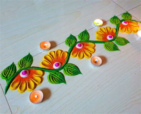 5 Border Rangoli Designs Rangoli Border Rangoli Rangoli Designs Diwali ...