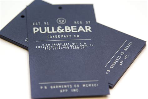 Label Pullandbear Diseño De Marca Disenos De Unas Marquillas