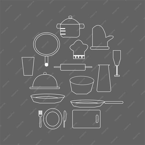 Premium Vector Kitchen Icon