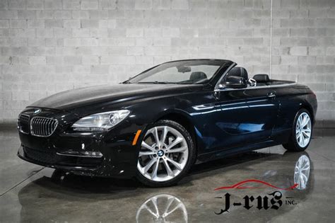 Used Bmw 6 Series 640i Xdrive Convertible Awd For Sale With Photos Cargurus