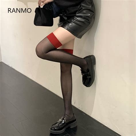 Sexy Lingerie Red Black Stockings Sexy Black Transparent Clothes Sexy Transparent Aliexpress