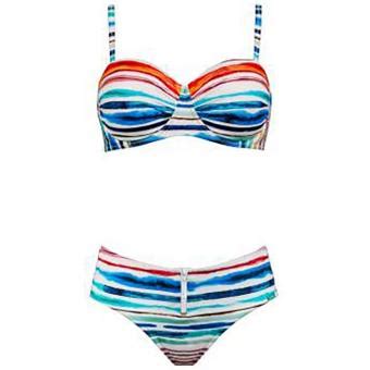 Chantaldessous De Lidea High Noon 7880 Bikini White Multicolor 38D