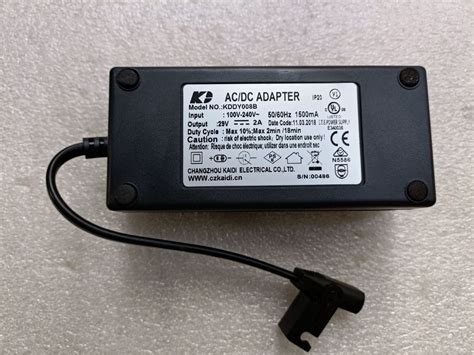 Genuine Oem Kaidi Kddy B Ac Dc Adapter V A Power Supply Recliner