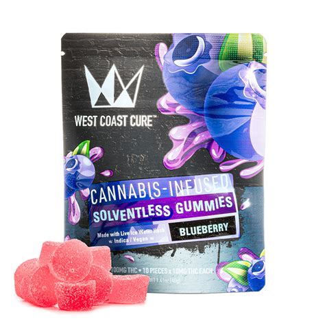 Flavored Solventless Gummies West Coast Cure® Wcc™