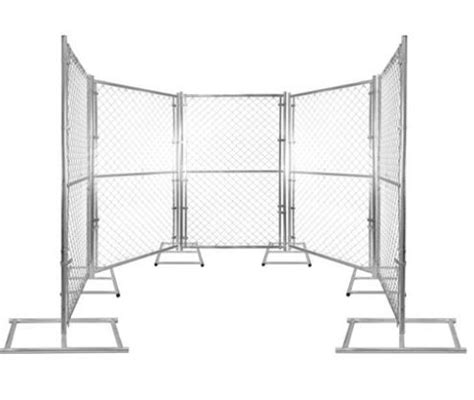 Modular Chain-Link Fence Panels