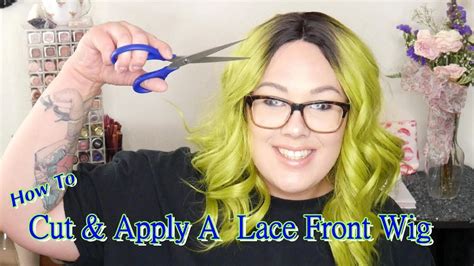 How To Cut Apply A Lace Front Wig Easy Tips For Beginners YouTube