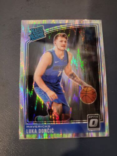 Panini Donruss Optic Rated Rookie Shock Prizm Luka Doncic Rc