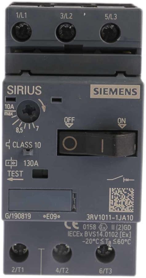 Rv Ja Siemens Siemens A Sirius Motor Protection