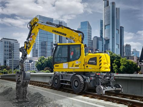 railroad excavators liebherr