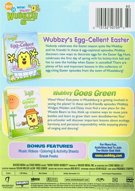 Wow! Wow! Wubbzy!: Wubbzy Easter (2 Pack) (DVD) | DVD Empire