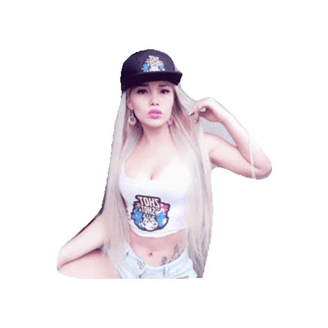 Hot Blonde Stickers Find Share On Giphy